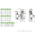 H2SO4 و SODA Mechanical Diaphragm Pump